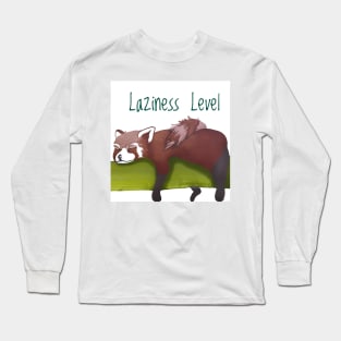 Laziness Level Long Sleeve T-Shirt